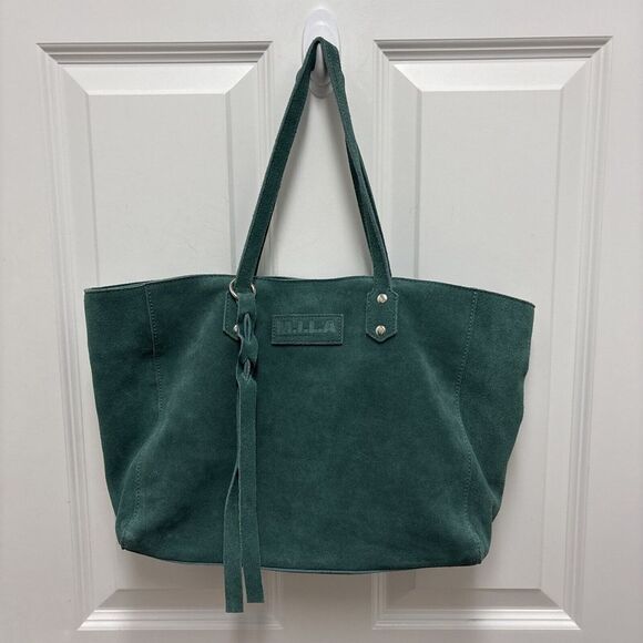 MILA Luxe Bag | Suede‎ | Jade - Picture 1 of 7